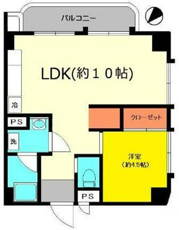 妙義坂マンション 5階階 間取り