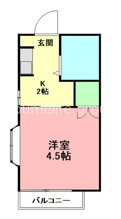 クレアハイツ 2階階 間取り
