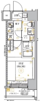 RELUXIA GRANDE 横濱吉野町(1K/10階)の間取り写真