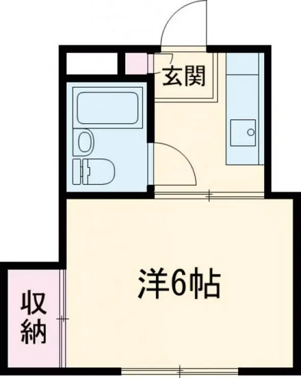 ヴィレッジ木下 3階階 間取り