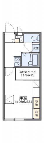レオパレスサンシャイン26(1K/2階)の間取り写真