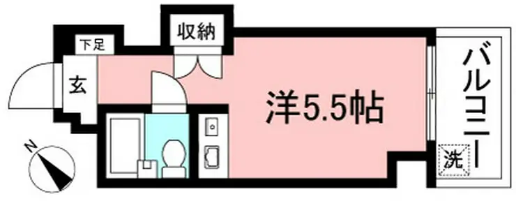 ドルチェステージ千歳 3階階 間取り