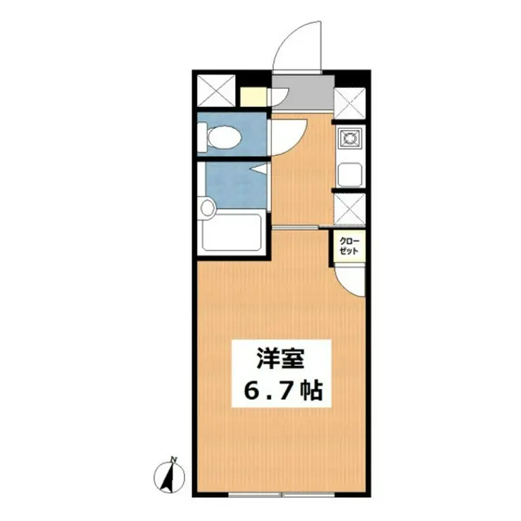 プレザンメゾン新百合ヶ丘 1階階 間取り
