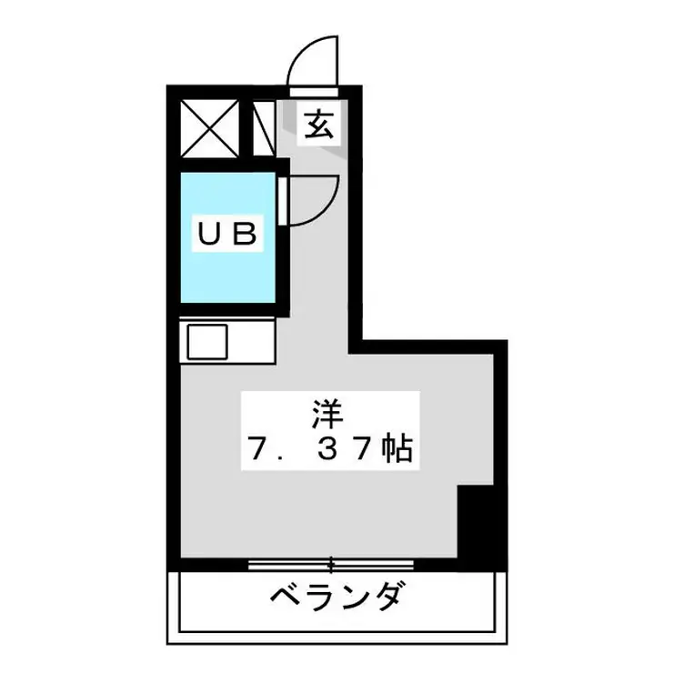 ライオンズマンション西新宿第7 2階階 間取り