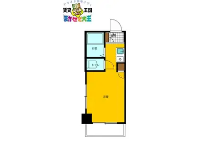 ALICE GARDEN(1K/5階)の間取り写真