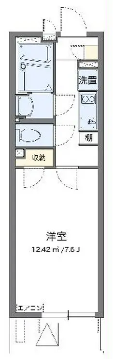 レオネクストヴィラージュ 4階階 間取り