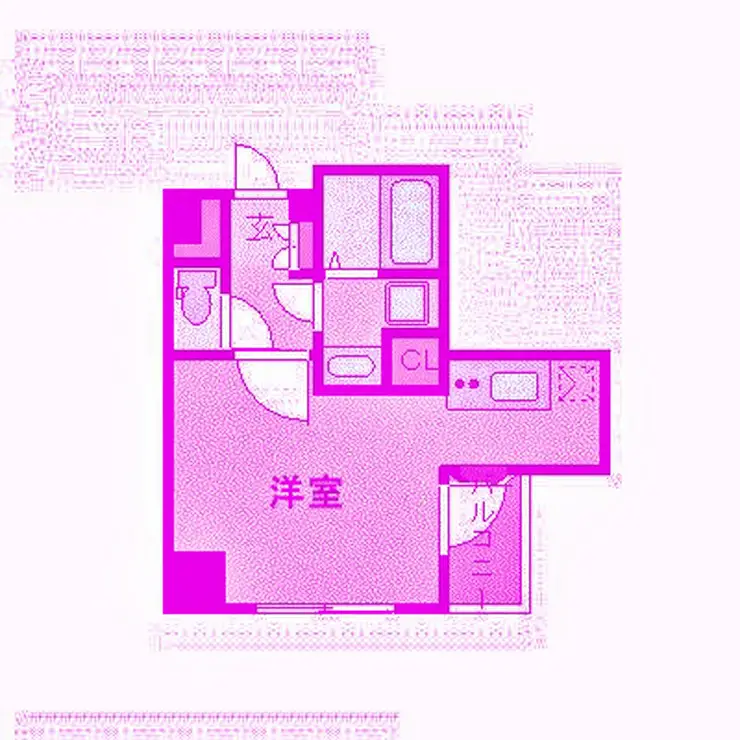 アヴァンツァーレ元町 8階階 間取り