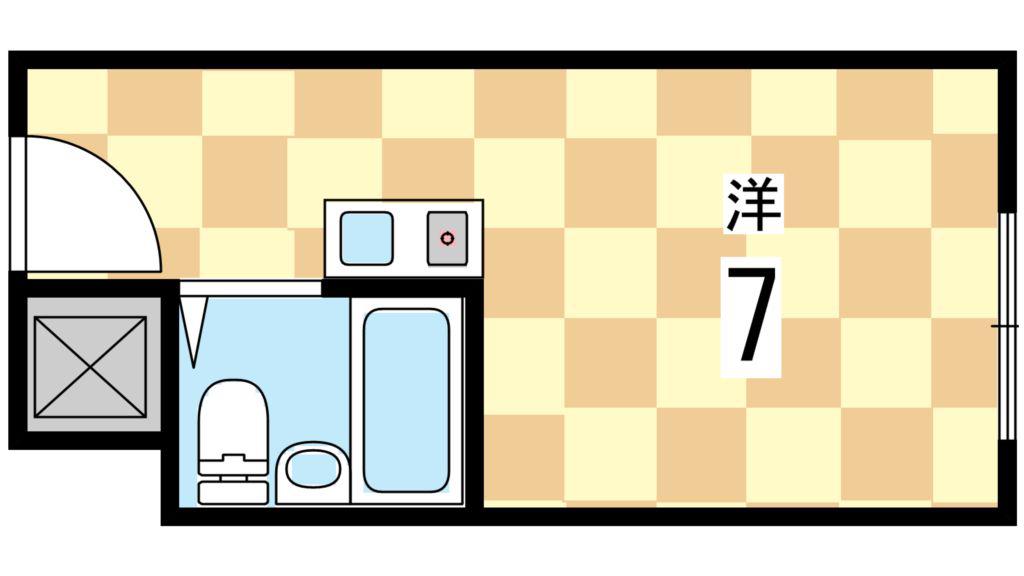 元町アーバンライフ(ワンルーム/4階)の間取り写真