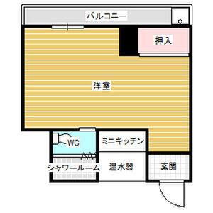 ニッシンセントラルレジデンス(ワンルーム/7階)の間取り写真