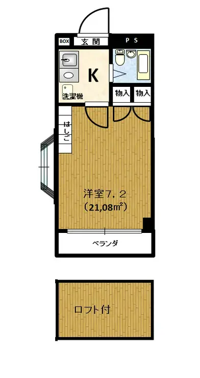 メイローズ市原 4階階 間取り