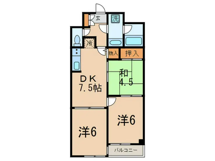 ステーションプラザ立会川 8階階 間取り