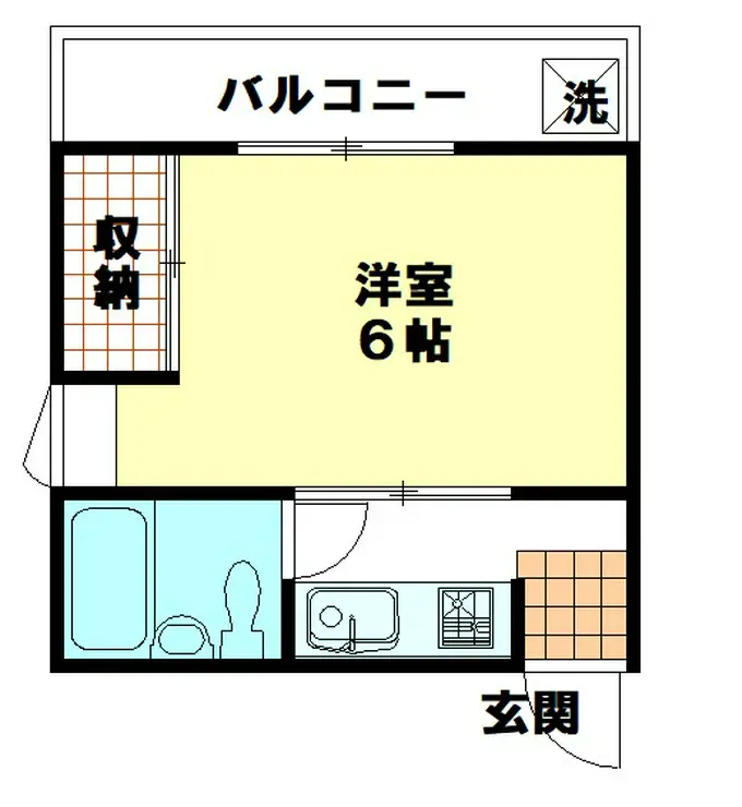 カーサジュモウ 3階階 間取り