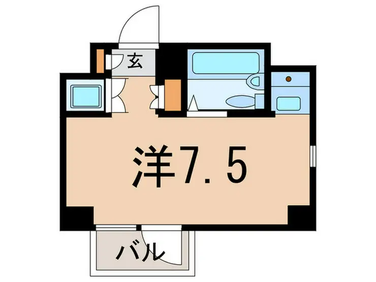 日興パレス中村橋 1階階 間取り