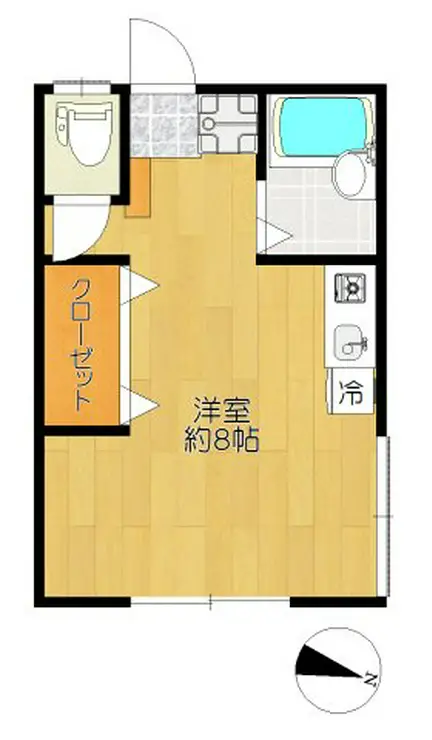 ピュアハイツ 1階階 間取り