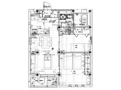 エムズ谷六(2LDK/3階)の間取り写真