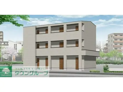 サード松戸(1K/1階)の外観写真