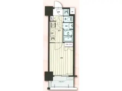 ORIENT BLD NO.105(1K/10階)の間取り写真