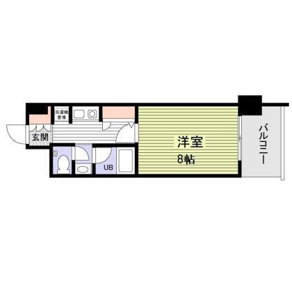 ロイヤル御幣島(1K/10階)の間取り写真