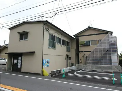 横山アパートA(1DK/2階)の外観写真