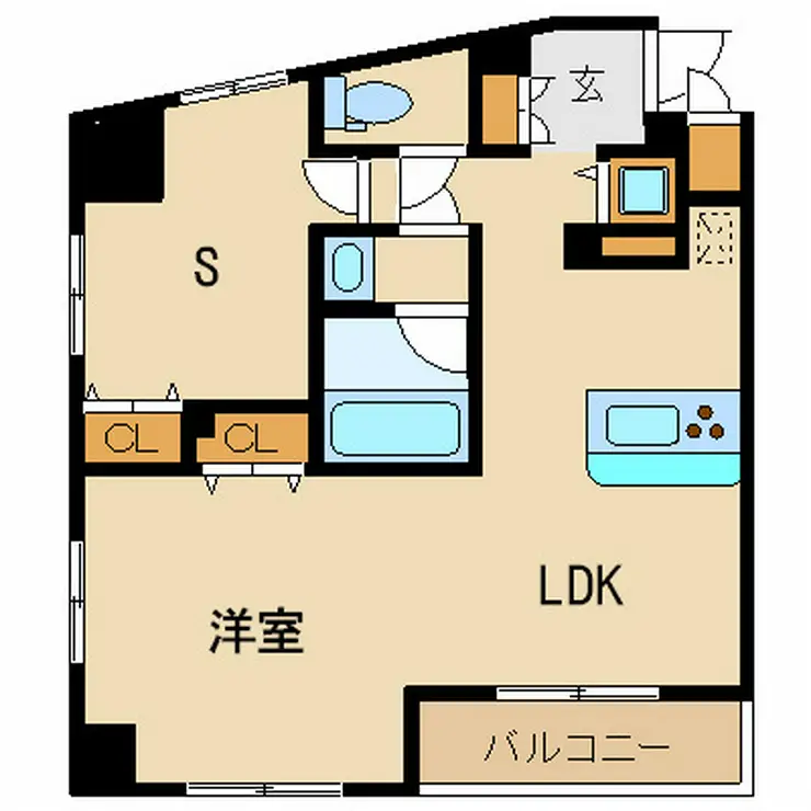 プレサンス本駒込アカデミア 1階階 間取り