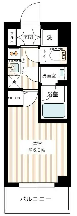 ライジングプレイス綾瀬 1階階 間取り