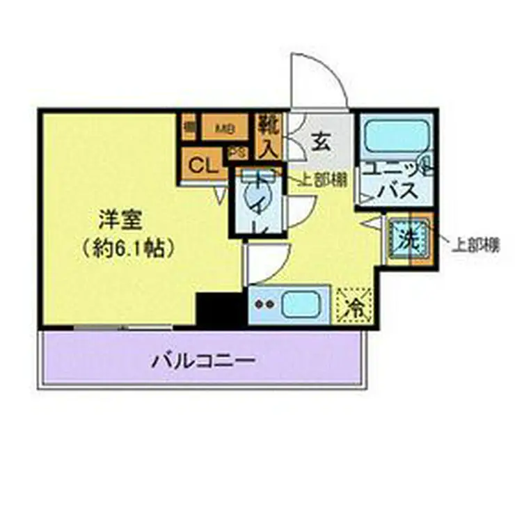 フェニックス池袋弐番館 7階階 間取り