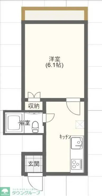 飛田給ハイム 2階階 間取り