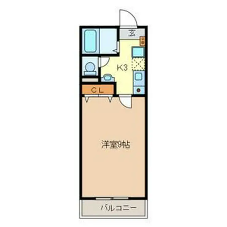 パルメゾン 2階階 間取り