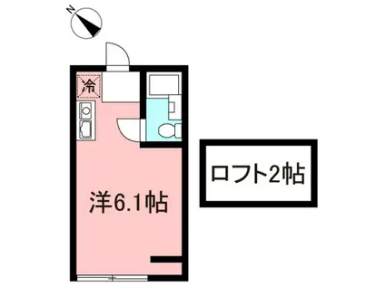 エクセレンス和泉(ワンルーム/1階)の間取り写真