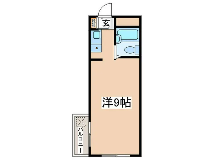 スカイコート府中 4階階 間取り