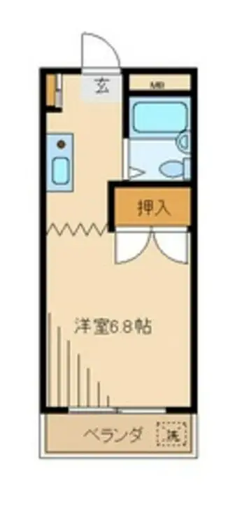 ハーモナイズ・ヴェルデ 2階階 間取り