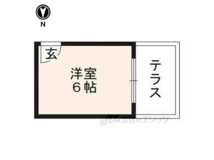 シェアハウスさとれ(ワンルーム/2階)の間取り写真