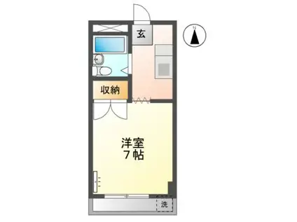 MT JOE(1K/3階)の間取り写真