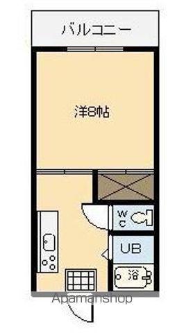 フジタ正手ハイツ(1K/1階)の間取り写真