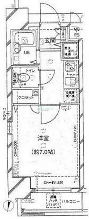 菱和パレス護国寺駅前 5階階 間取り