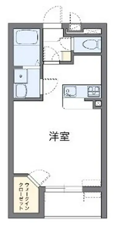 レオネクスト北鴻巣 3階階 間取り