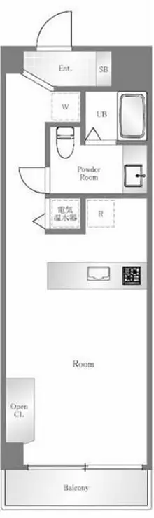 朝日神保町プラザ 8階階 間取り