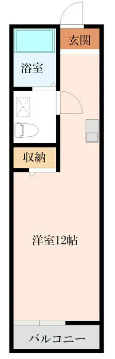 ヴェレーナ厚木 3階階 間取り