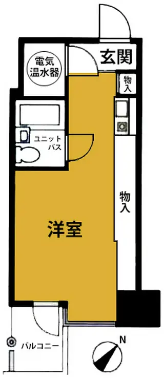 ライオンズマンション九段第2 5階階 間取り