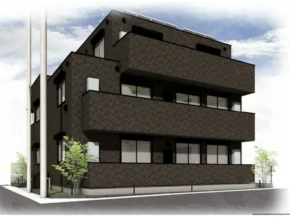 ルリエ目黒中央町(1DK/2階)の外観写真