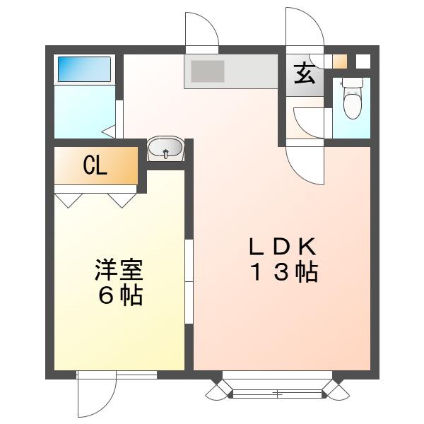 ドムール新開A