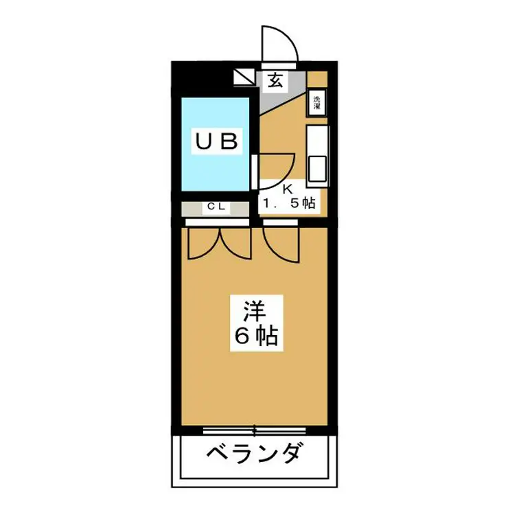 プレジオ・M 3階階 間取り
