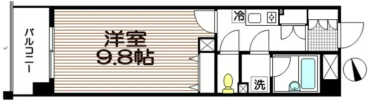 アルテール調布 1階階 間取り