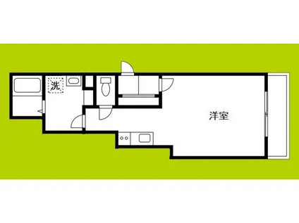 リブレメゾン本町I(ワンルーム/3階)の間取り写真
