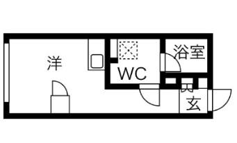 LUDENS新板橋III(ワンルーム/3階)の間取り写真