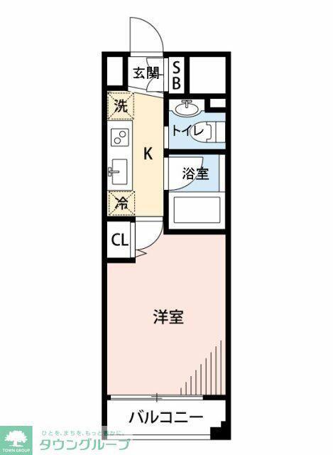 マイナビSTAYミラン大宮西口(1K/7階)の間取り写真