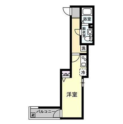 DAICHI(ワンルーム/1階)の間取り写真