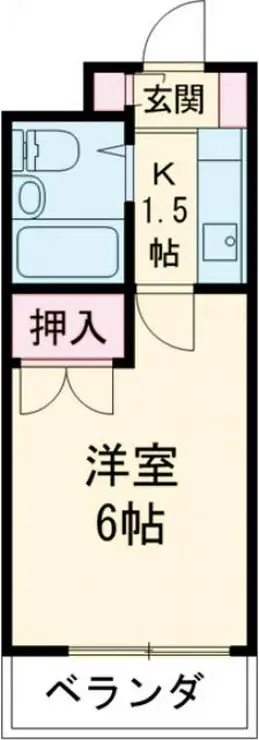 メゾンコバヤシ 1階階 間取り