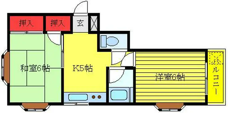 ペガサス 3階階 間取り