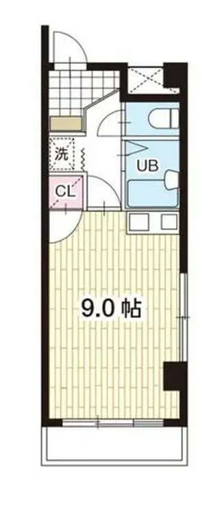 ミラクルイン横浜 2階階 間取り